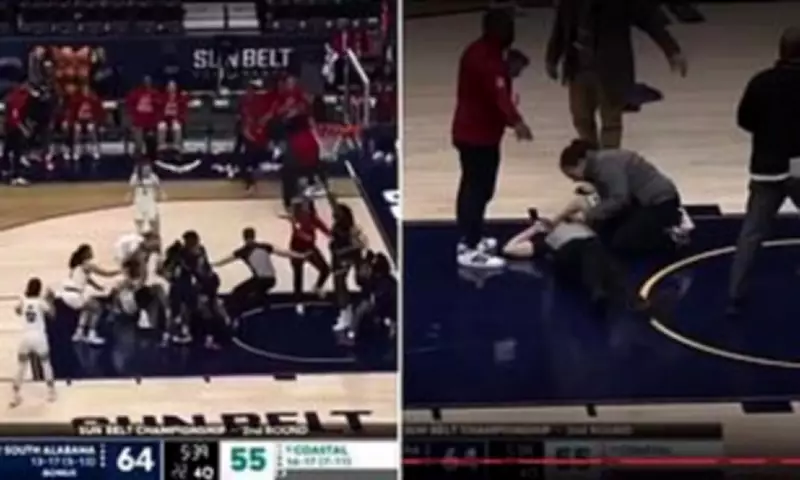 Referee Injured, Eight Players Ejected in Sun Belt Tournament Brawl