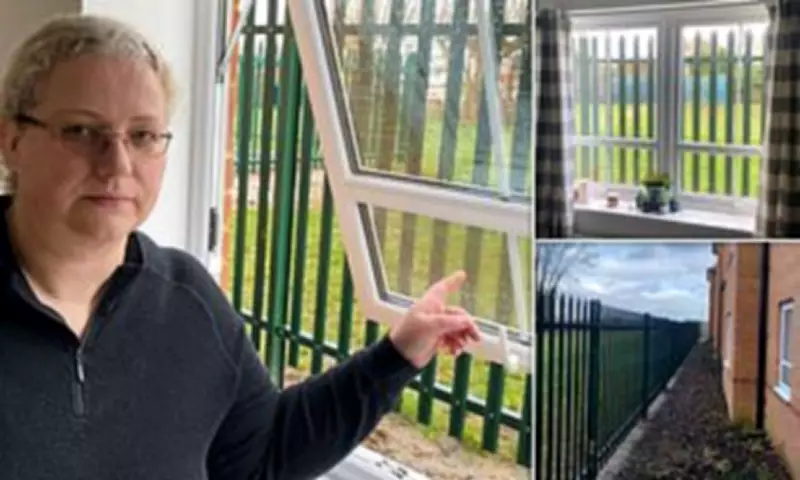 Residents Feel Like Prisoners After Spiked Fence Appears Outside Windows