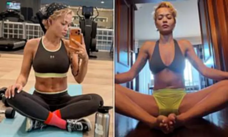 Rita Ora Showcases Fitness and Glamour in Germany with Wellness Insights