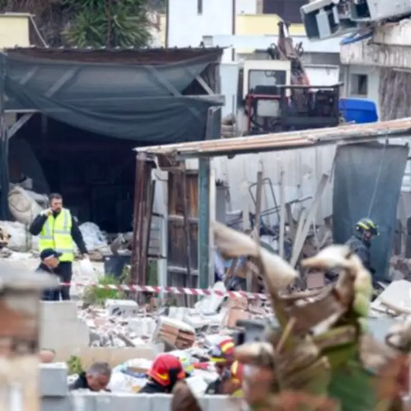 Rome Gas Cylinder Blast Destroys Homes, Leaves Elderly Couple Critical