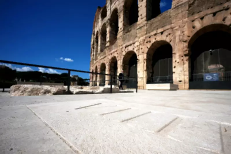 Rome's Colosseum Unveils Stunning Restoration Using Ancient Marble