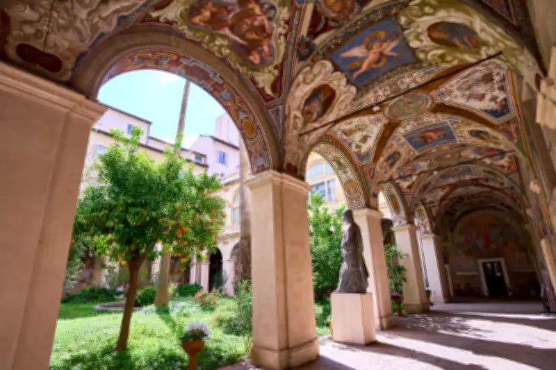Rome's Hidden Cloister: A Peaceful Oasis with a Dramatic Papal and Inquisition History