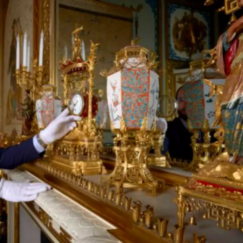 Royal Clock Conservators Manually Adjust Over 1,600 Timepieces for Time Change