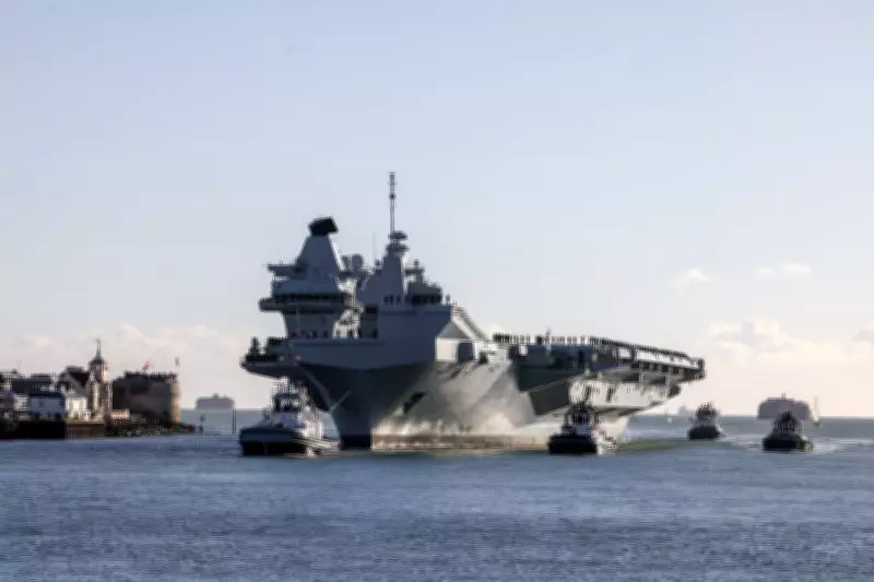 Royal Navy's HMS Prince of Wales Readied for Deployment Amid Middle East Crisis
