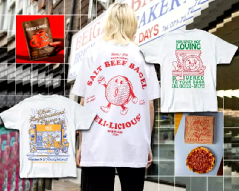 Rubber Hose Cartoon Style Dominates Branding from Pizza to Podcasts