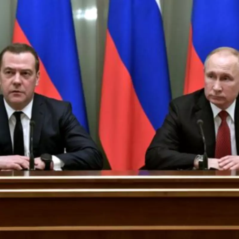 Russia's Medvedev Warns World War 3 'Undoubtedly' Looms Over Trump's 'Insane Course'