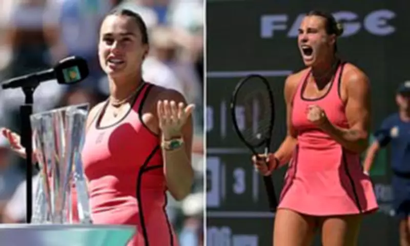 Sabalenka Triumphs at Indian Wells After Announcer's Name Blunder