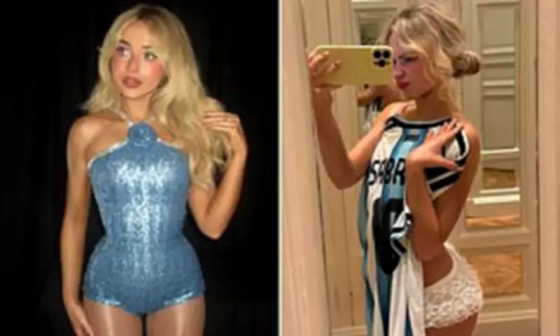 Sabrina Carpenter Shares Lollapalooza Photos in Messi Jersey and Bloomers