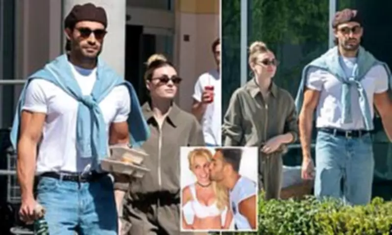 Sam Asghari Spotted in Calabasas with Girlfriend Amid Britney Spears Controversy