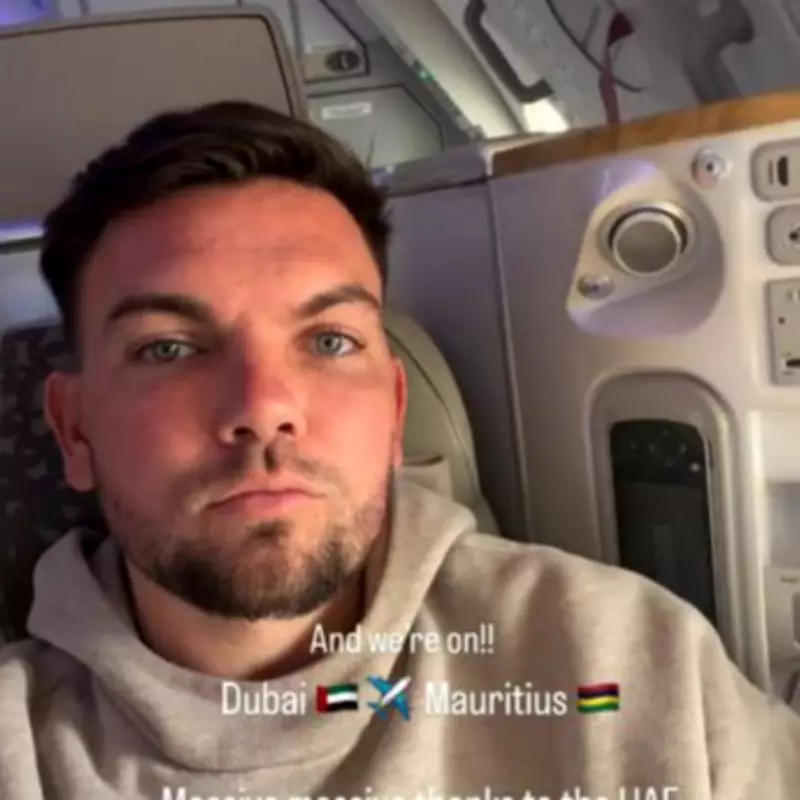 Sam Gowland Escapes Dubai Amid Conflict, Thanks UAE Government for Protection