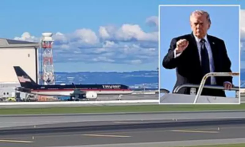 San Francisco Residents Outraged as Trump's Private Jet Lands at Airport