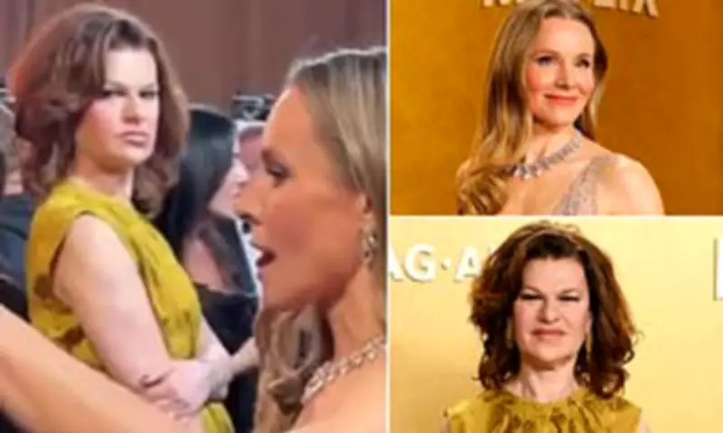 Sandra Bernhard's Withering Stare at Kristen Bell Decoded by Body Language Expert