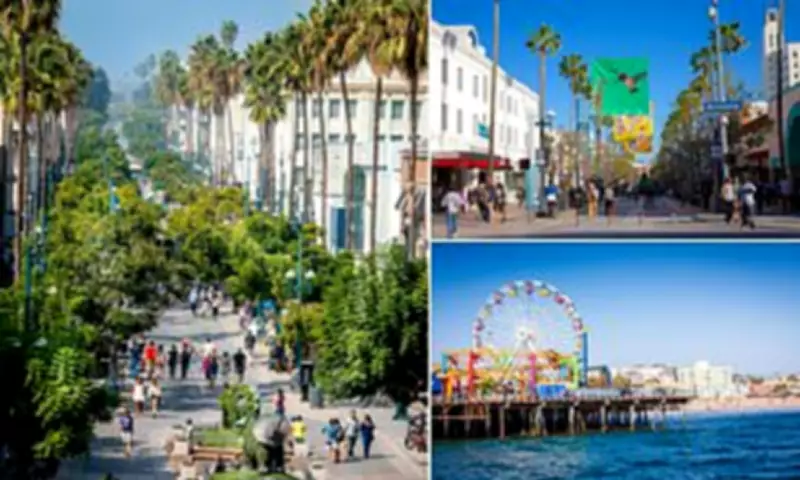 Santa Monica's Third Street Promenade Transforms from Bustling Hub to 'Ghost Town'