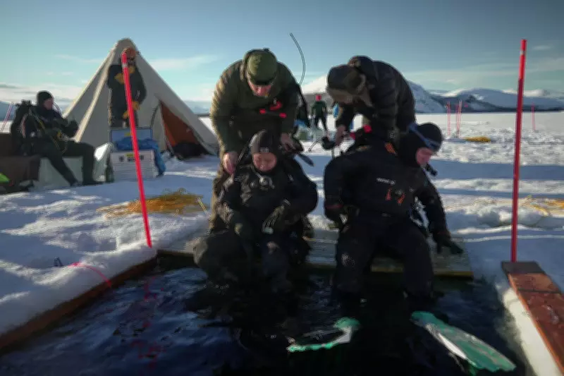 Scientists Train for Polar Ice Dives as Climate Change Accelerates