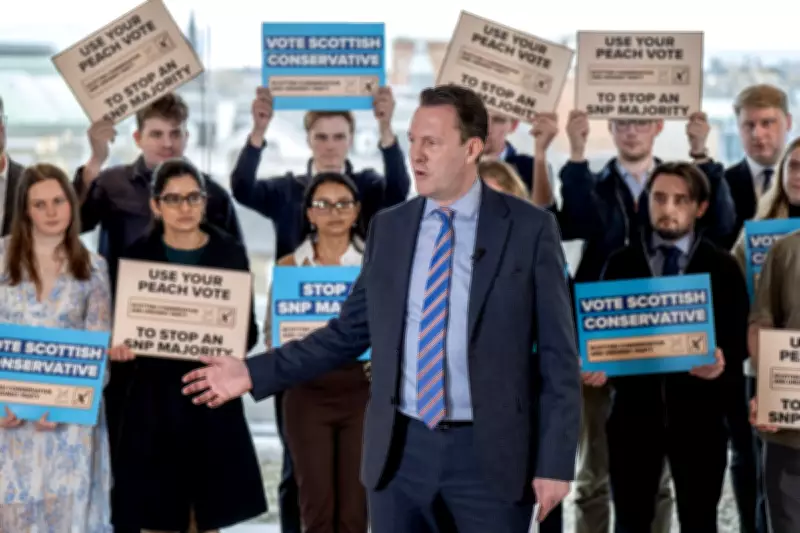 Scottish Tory Leader Vows to 'Throw Kitchen Sink' at Blocking SNP Majority
