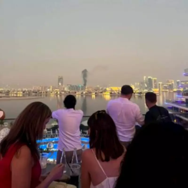 Scottish Tourist Describes Terror as Missiles Fly Over Dubai Brunch