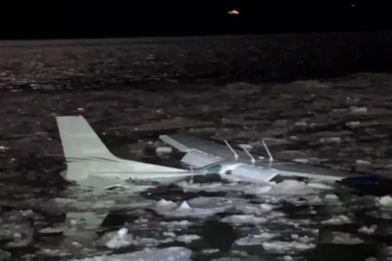 Second 'Miracle on the Hudson' as Plane Crash Survivors Rescued from Freezing River