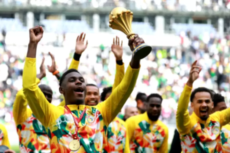 Senegal Defiantly Parades Afcon Trophy After Being Stripped of Title