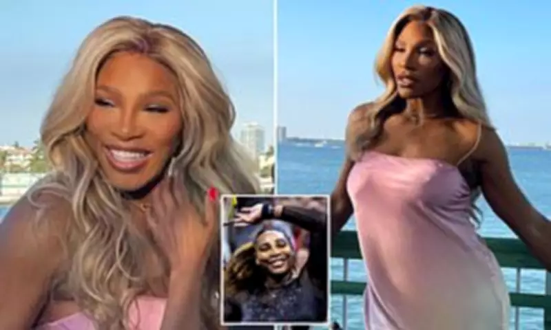 Serena Williams Stuns in Pink Silk Dress Amid Comeback Speculation