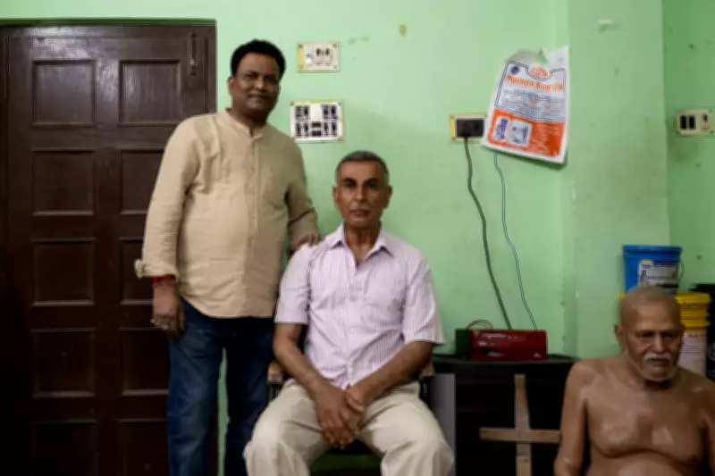 Silicon Replicas of the Dead Offer Solace in India's Grieving Hearts