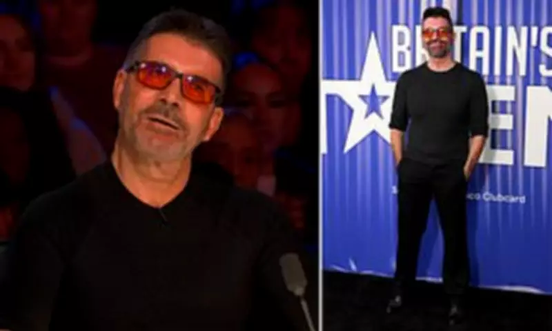 Simon Cowell Banned from Chewing Gum on Britain's Got Talent Set