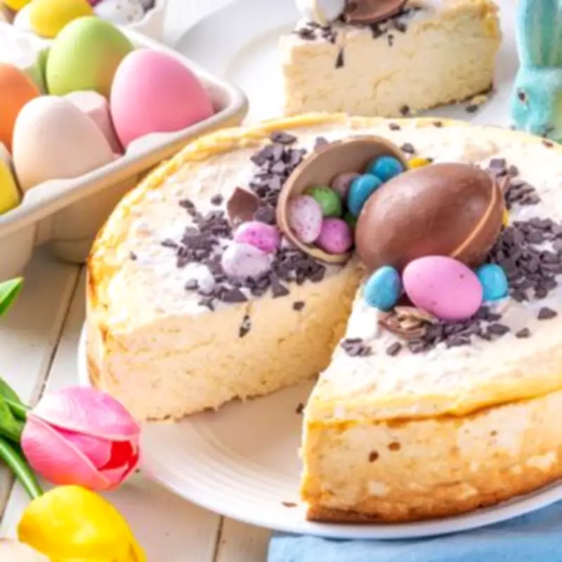 Simple 7-Ingredient Mini Egg Cheesecake Recipe for Easter Delight