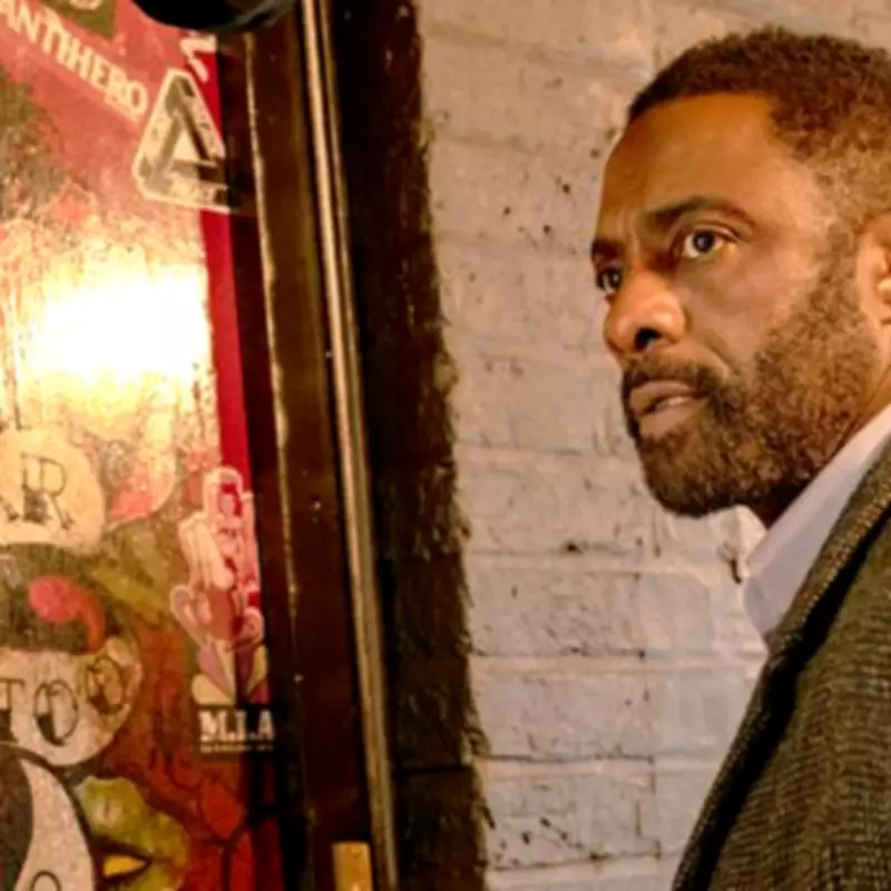 Sir Idris Elba Films Luther Sequel in London After Knighthood Honour