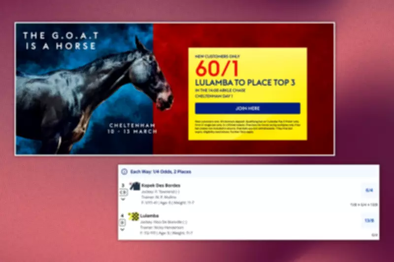 Sky Bet's 60/1 Cheltenham Offer: Lulamba Top 3 Finish in Arkle Chase