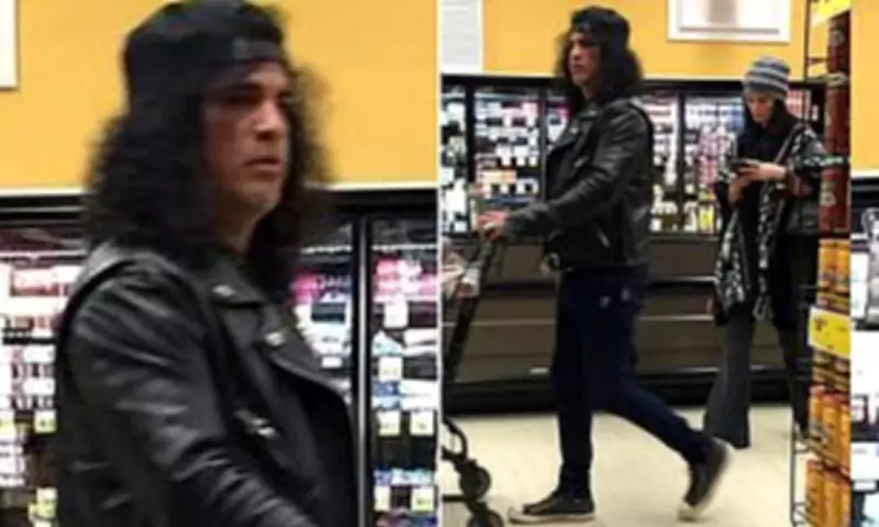 Slash Spotted on Supermarket Run with Longtime Girlfriend Meegan Hodges