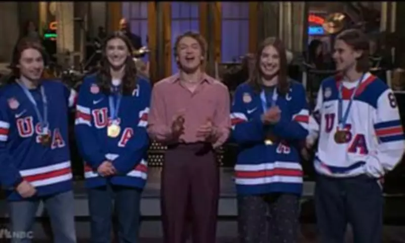 SNL Gives US Women's Hockey Team Spotlight After Trump Comments Spark Outrage