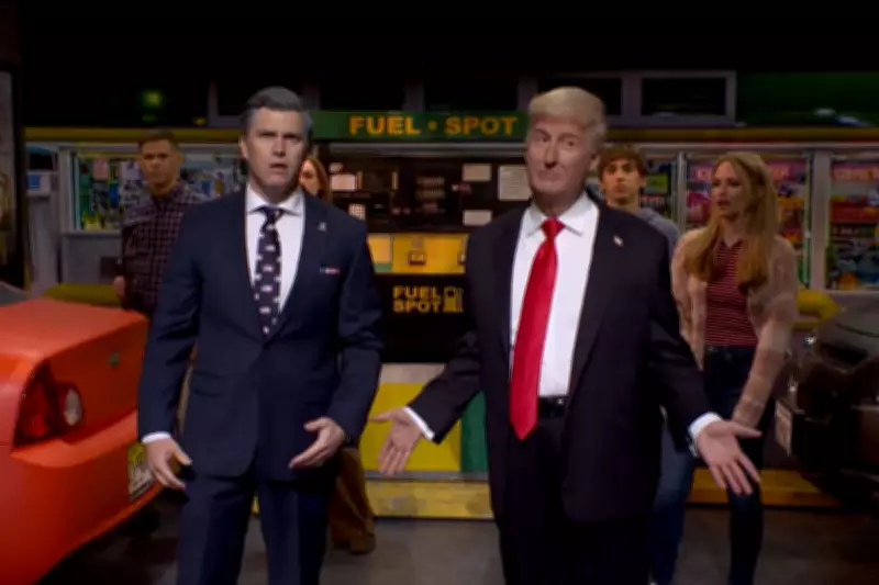 SNL Skit Sees Trump and Hegseth Mock Iran War Impact on Gas Prices