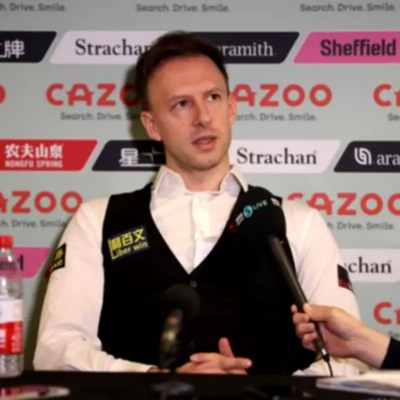 Snooker Champion Judd Trump Declares Himself Homeless After Fleeing Dubai Conflict