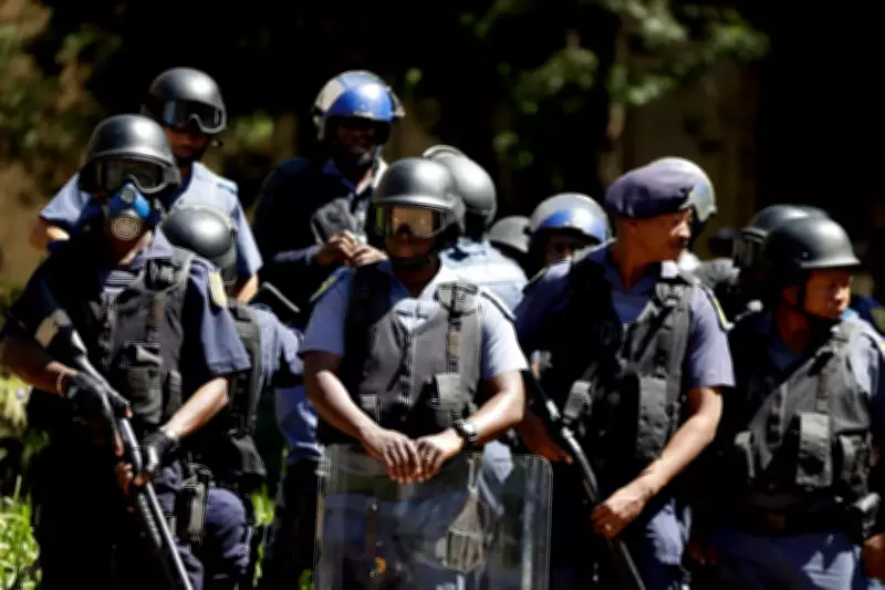 South Africa Arrests 12 Senior Police Officers in Major Corruption Probe