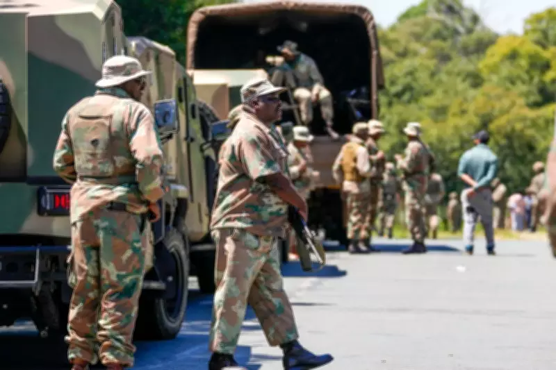 South Africa Deploys Troops in Johannesburg to Combat Organised Crime