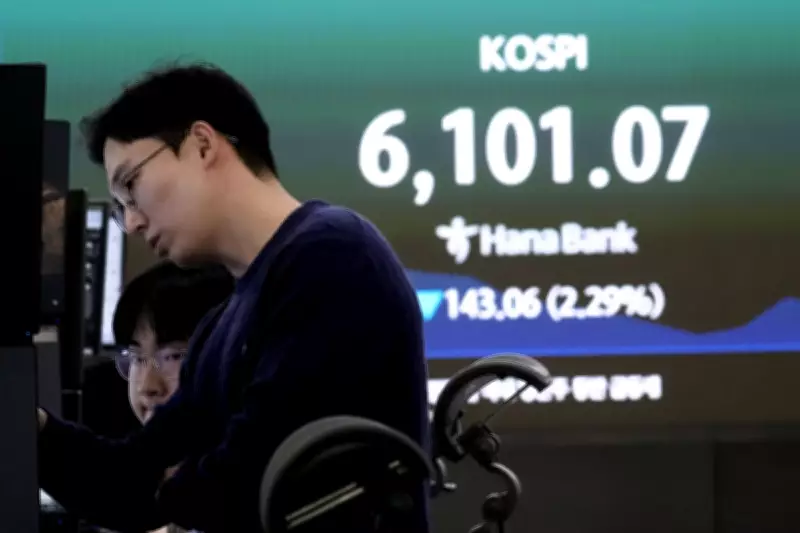 South Korea's KOSPI Index Plunges 12% in Historic Market Sell-Off