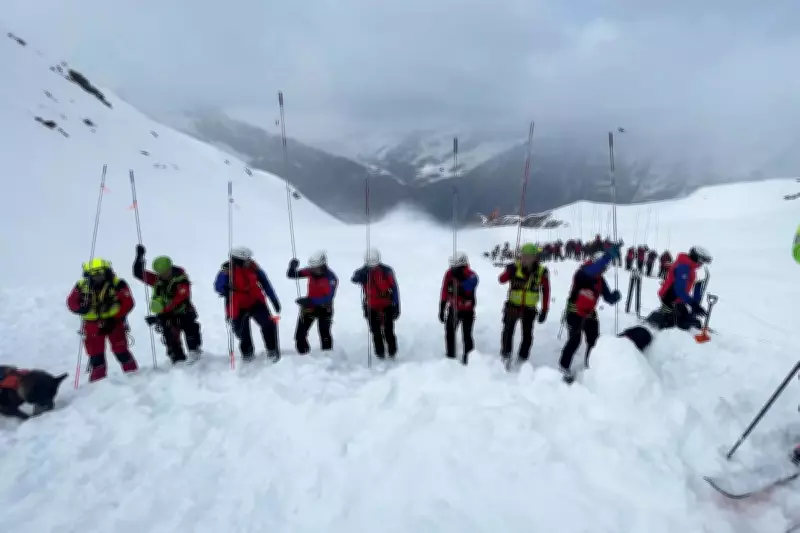 South Tyrol Avalanche Tragedy Claims Two Lives, Traps 25 Skiers Near Austrian Border