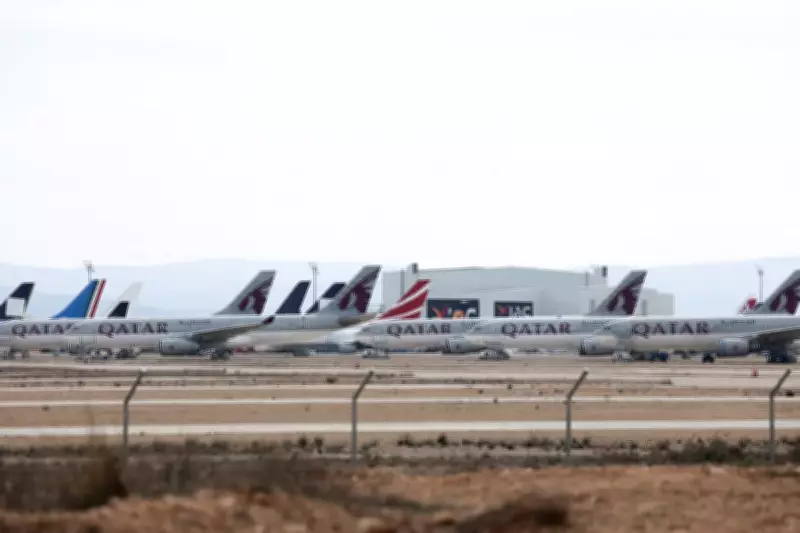 Spanish Airport Becomes Safe Haven for Planes Amid Middle East Conflict