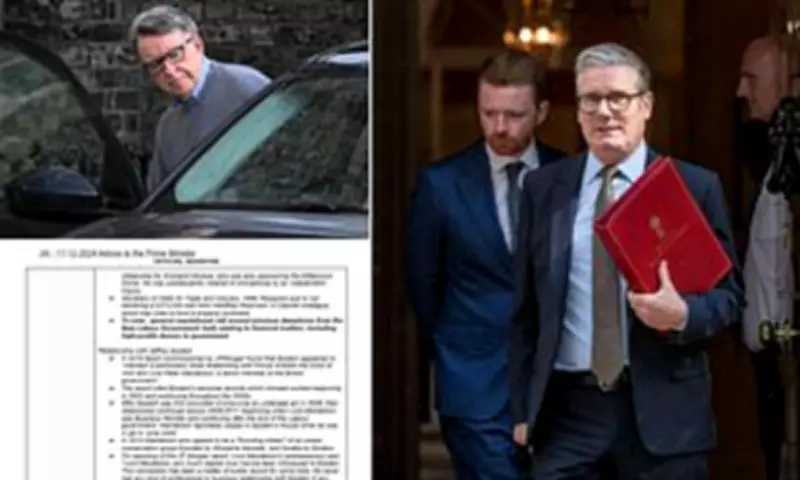 Starmer Faces Cover-Up Claims as Aide's Mandelson Messages Go Missing
