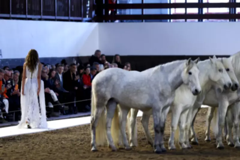 Stella McCartney's Paris Show: Horses Lead Sustainable Fashion Manifesto