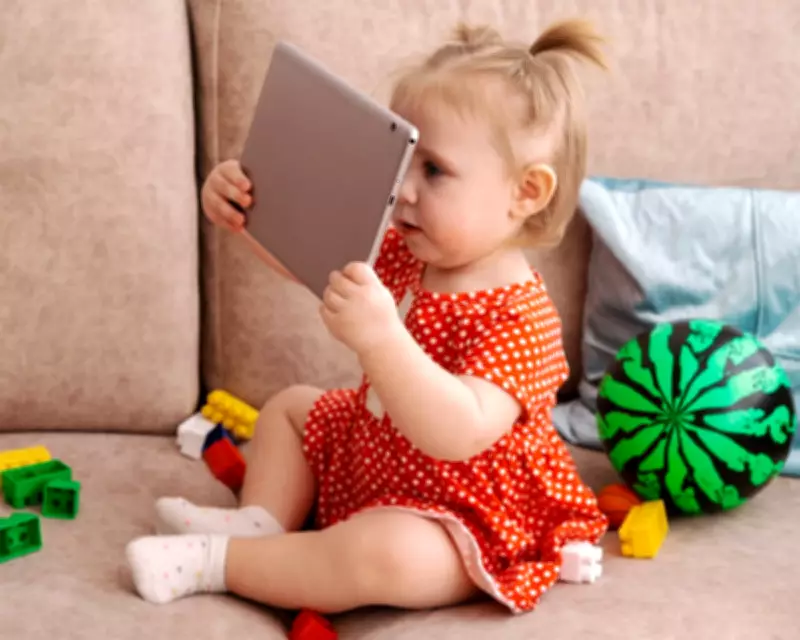 Study Reveals 75% of Nine-Month-Olds in England Have Daily Screen Time