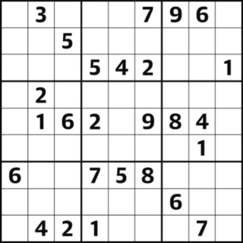 Sudoku 7229 Medium: A Challenging Puzzle for Enthusiasts