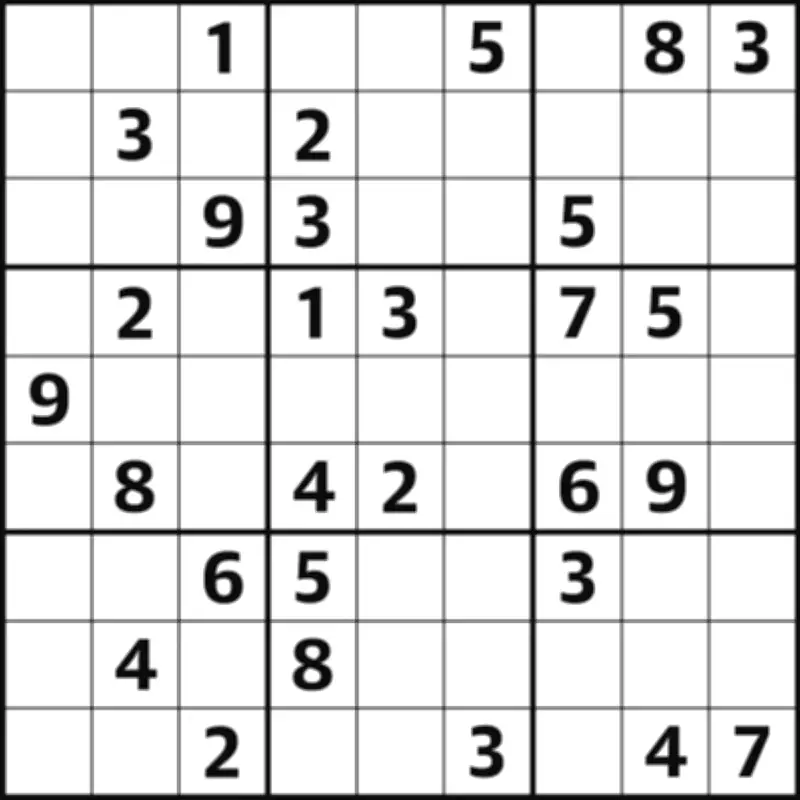 Sudoku 7236: A Gentle Puzzle for a Relaxing Weekend Challenge