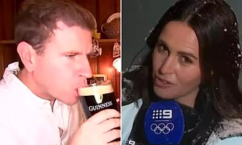 Sunrise's Sam Mac Mocks Danika Mason's Viral Slip-Up with St Patrick's Day Stunt