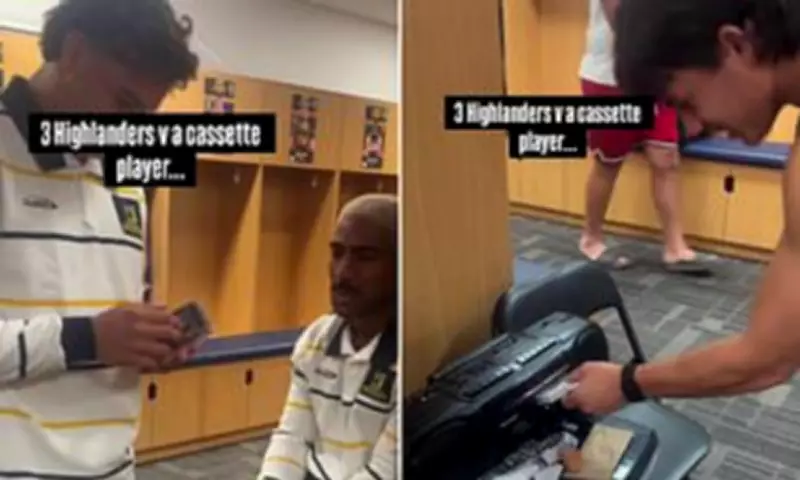 Super Rugby Stars' Cassette Player Struggle Goes Viral Ahead of Retro Round