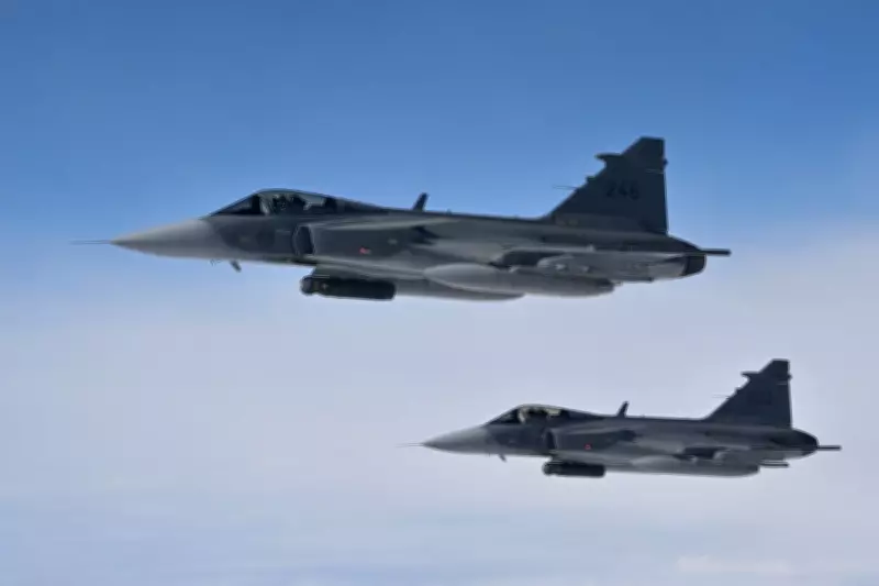 Swedish Fighter Jets Deploy to Iceland in NATO Arctic Mission Amid Russian Tensions