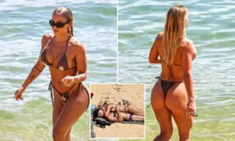Tammy Hembrow's Beach PDA with Grayson Te Moana Sparks Rebound Drama