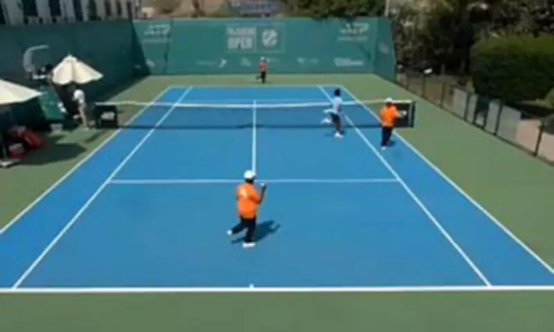 Tennis Tournament Halted as Drone Debris Ignites Fire Near UAE Venue