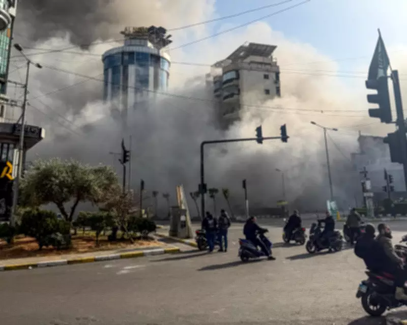 Thousands Flee Beirut Amid Intense Israeli Bombardment