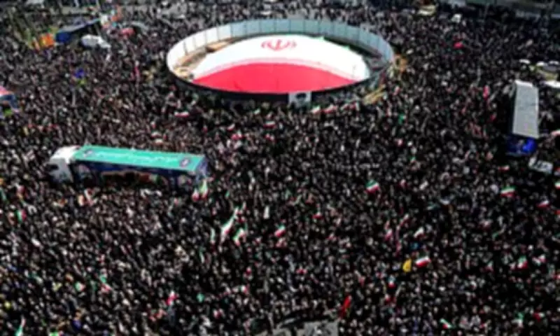 Thousands Mourn Slain Iranian Security Chief Ali Larijani in Tehran Funeral