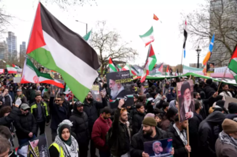 Three Arrested at London Al-Quds Day Protest Amid Heavy Police Presence
